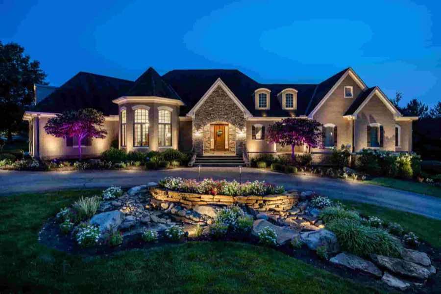 Landscape Lighting in Addison